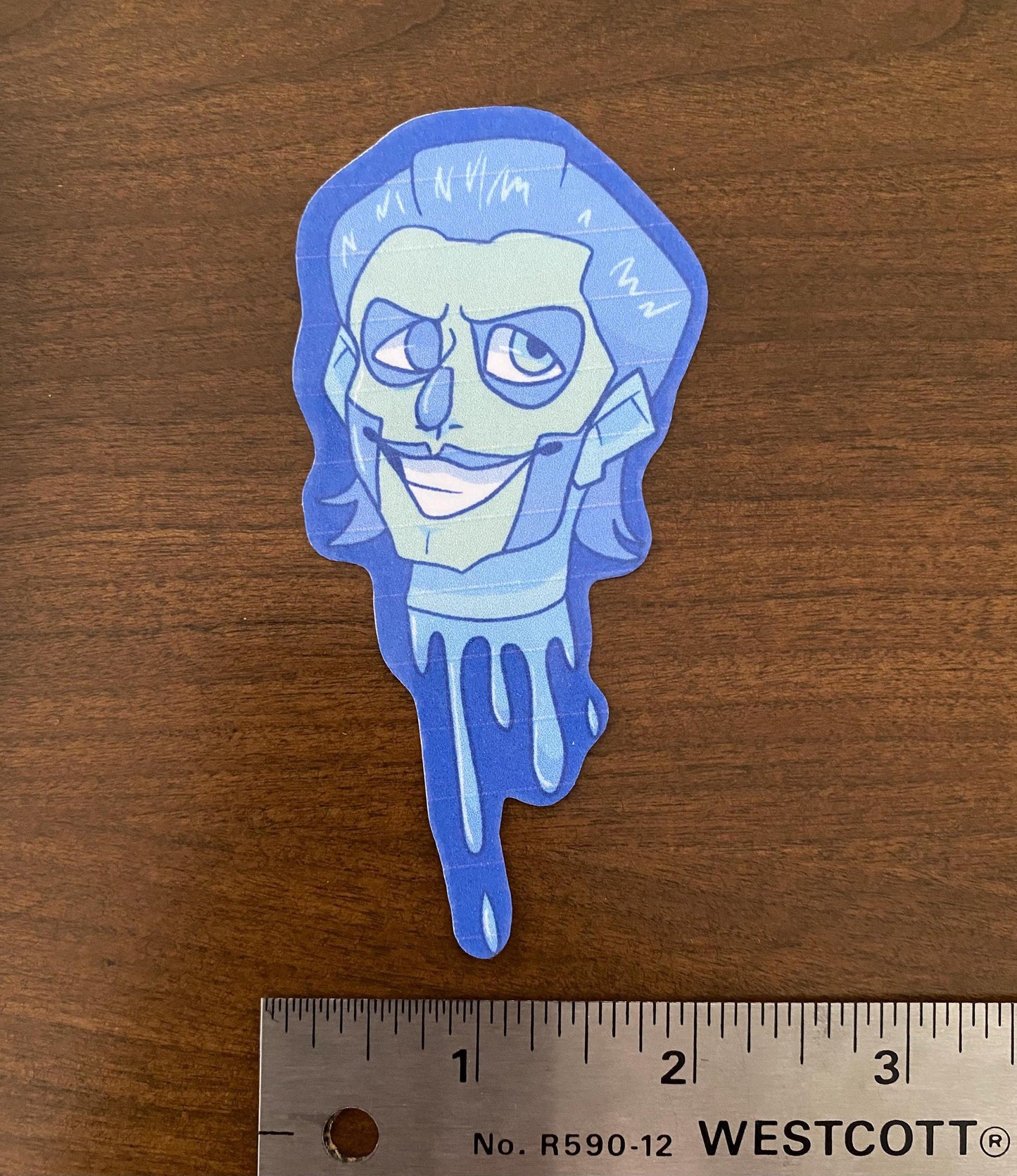 Headless Ghost Papa sticker