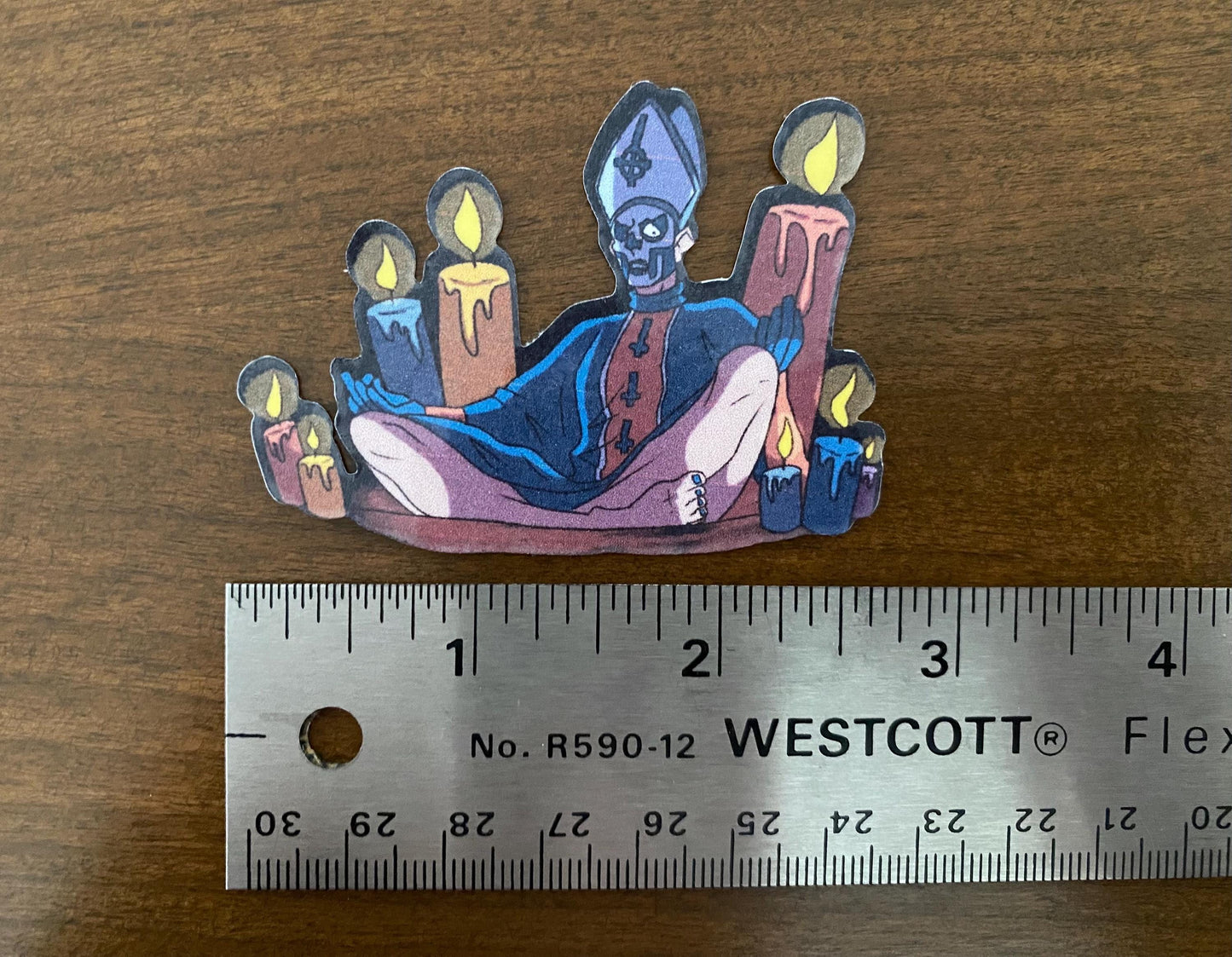 Satanic Papa Ritual sticker