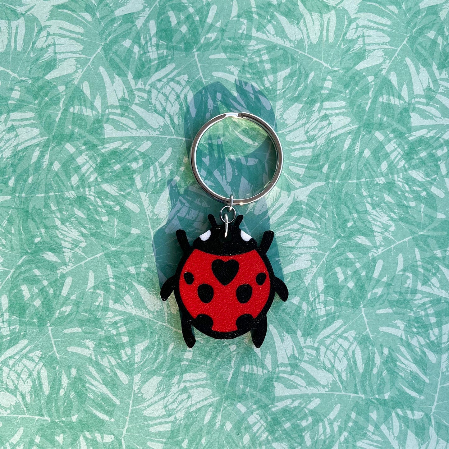 3D Printed Ladybug Keychain