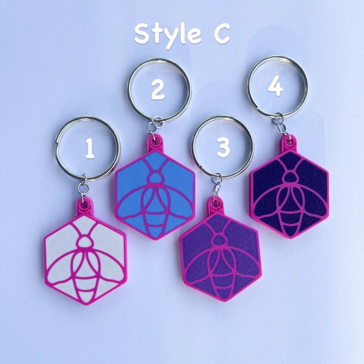 3D Printed Logo Keychain