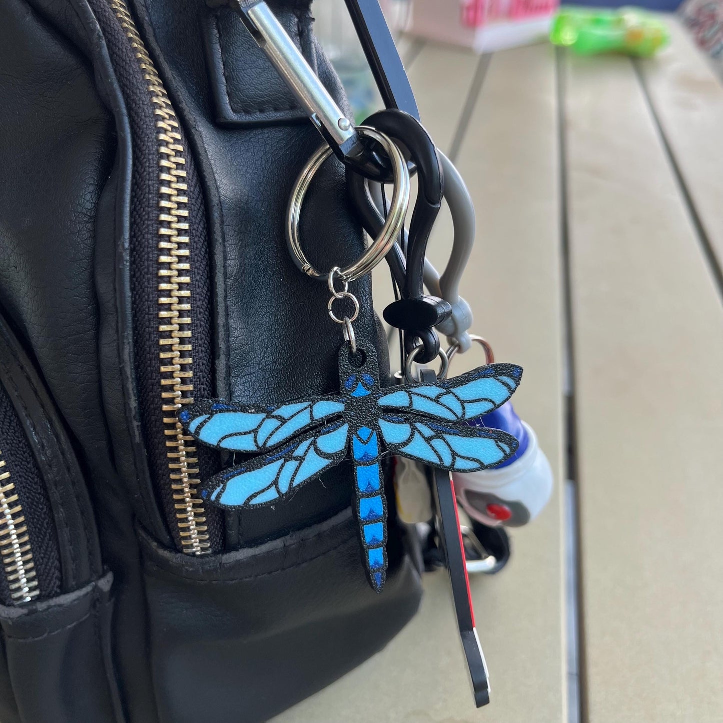 3D Printed Dragonfly Keychain