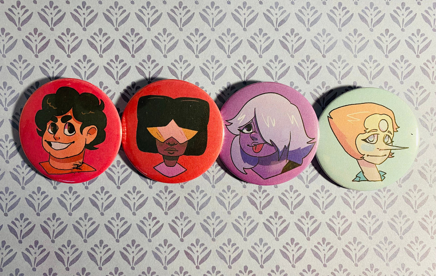 Steven Universe character buttons