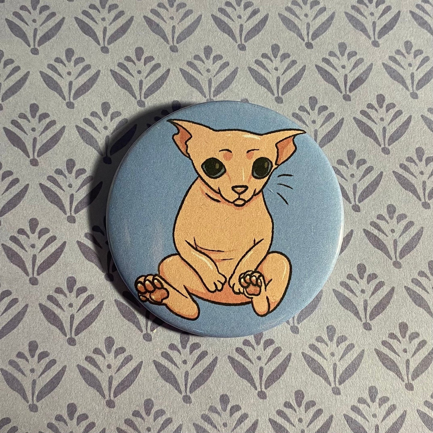 Bingus the cat button