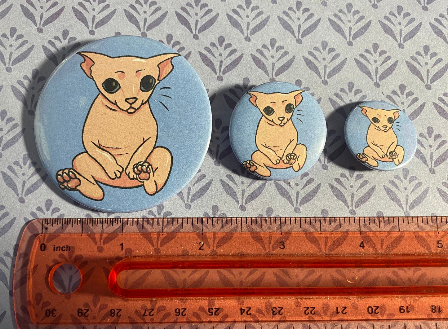 Bingus the cat button