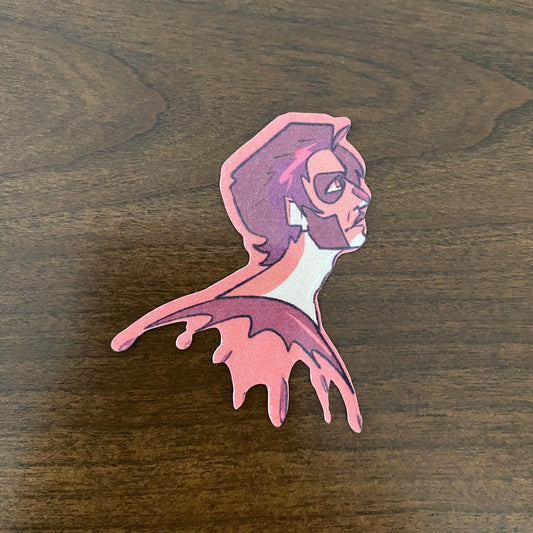 Decaptitated Papa sticker