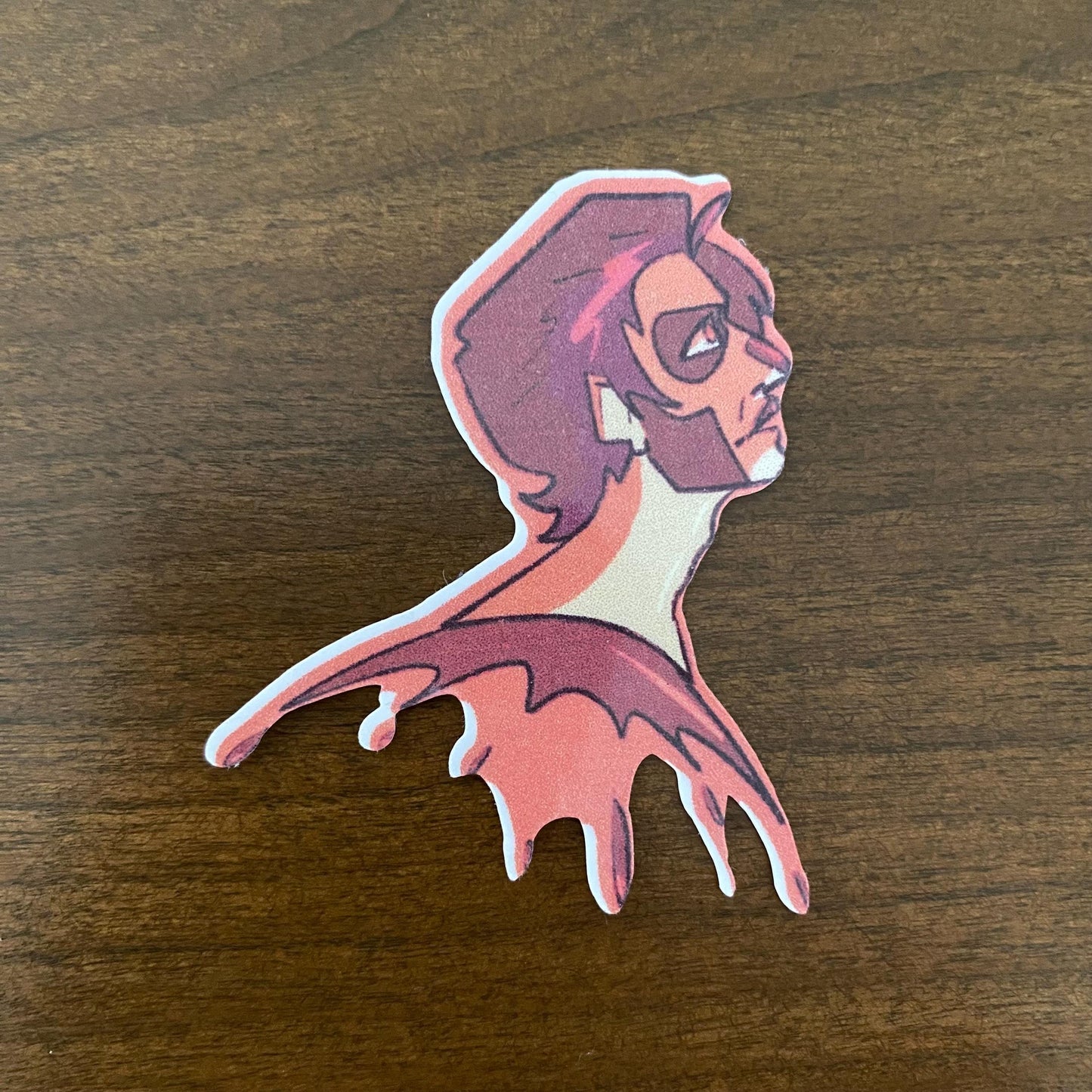 Decaptitated Papa sticker