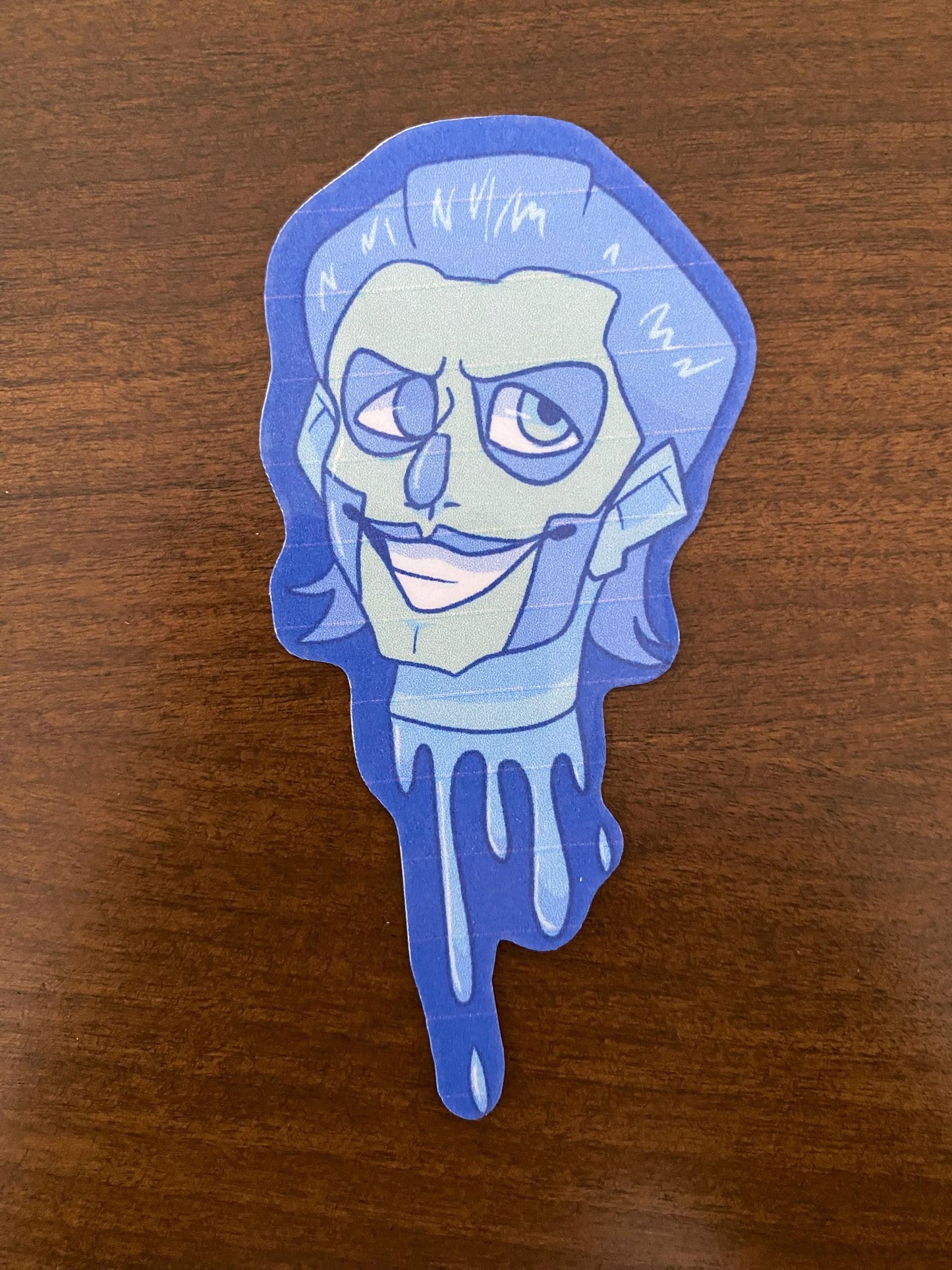 Headless Ghost Papa sticker