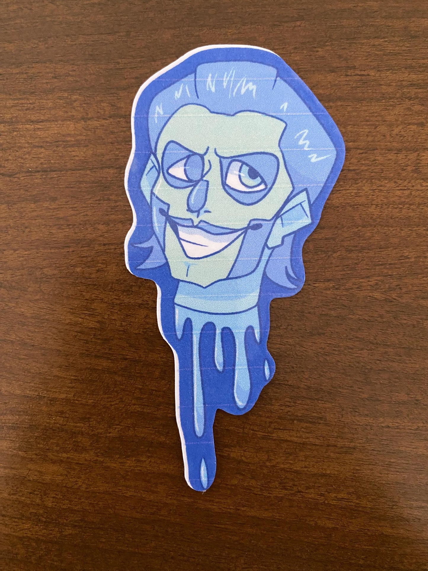Headless Ghost Papa sticker