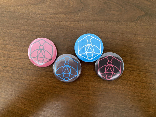 Sweetbeetea/bumbletea logo buttons