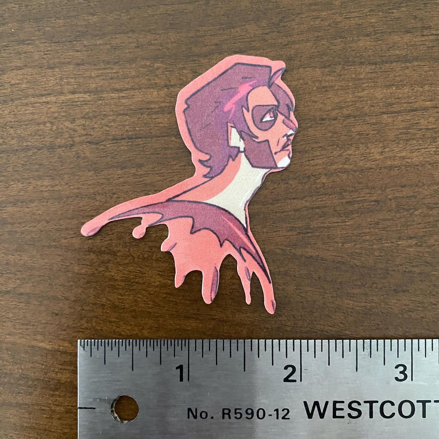 Decaptitated Papa sticker