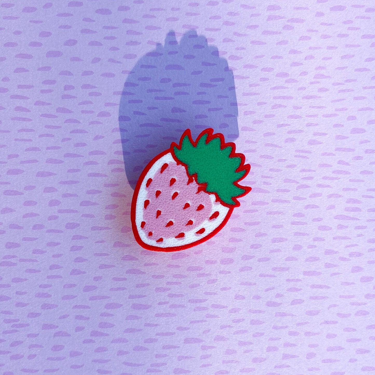 3D Printed Strawberry Magnet