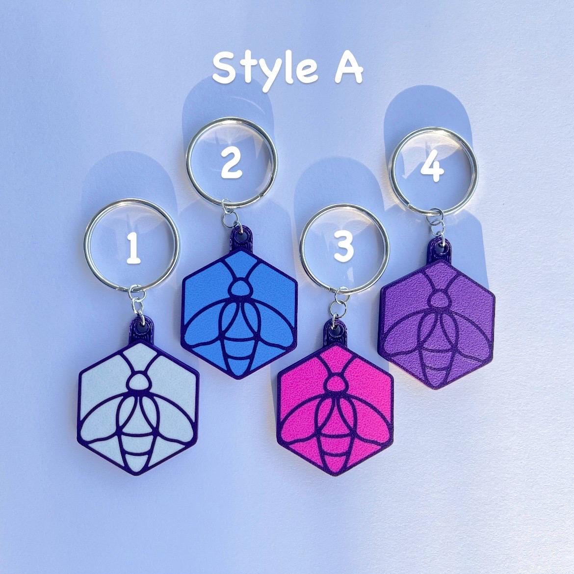 3D Printed Logo Keychain