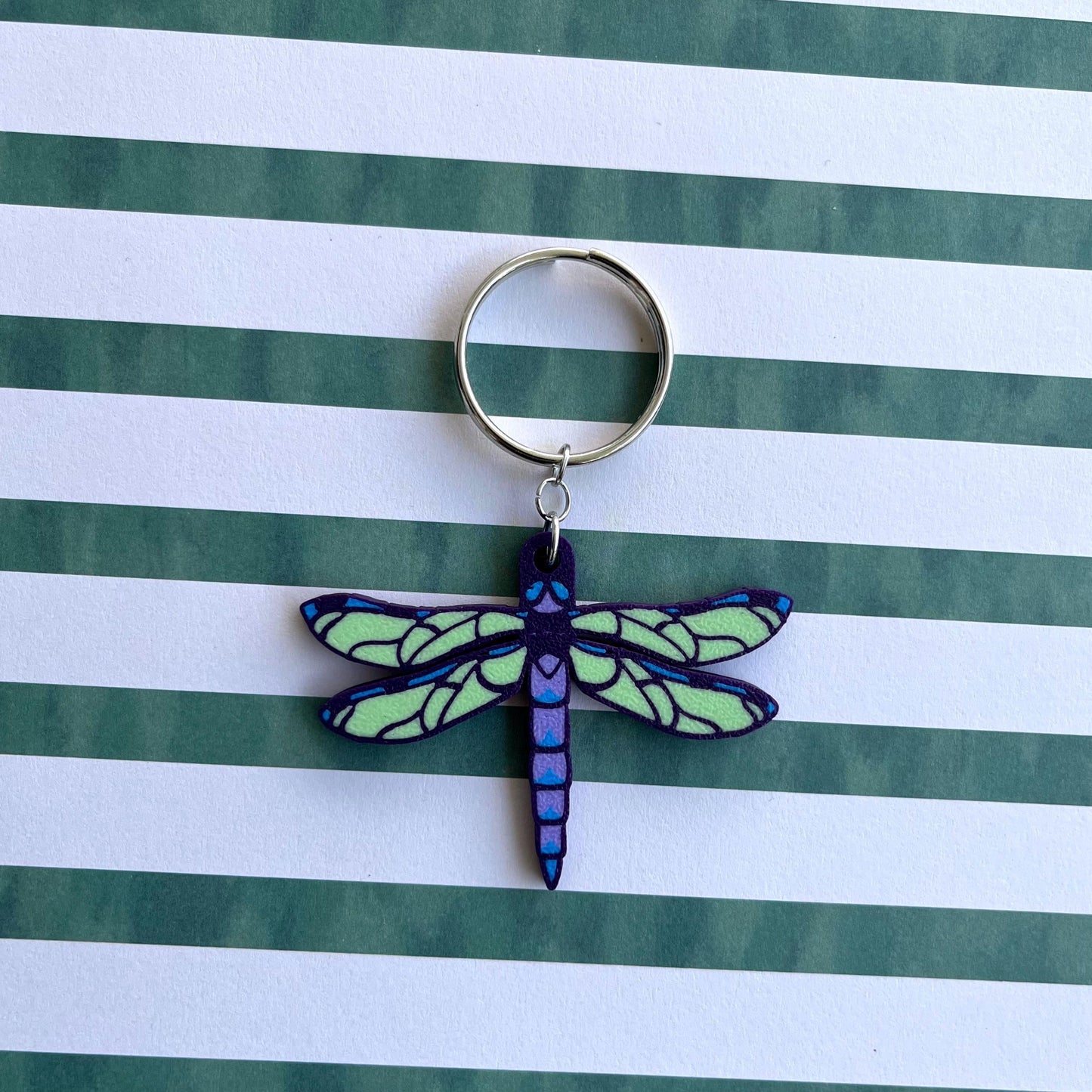 3D Printed Dragonfly Keychain