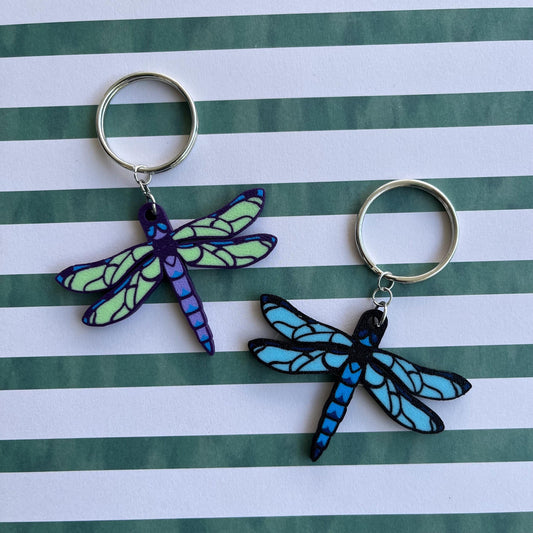 3D Printed Dragonfly Keychain