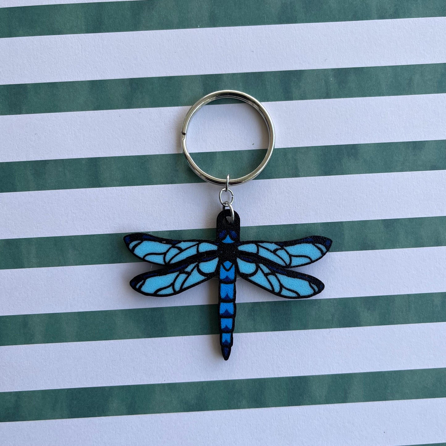 3D Printed Dragonfly Keychain