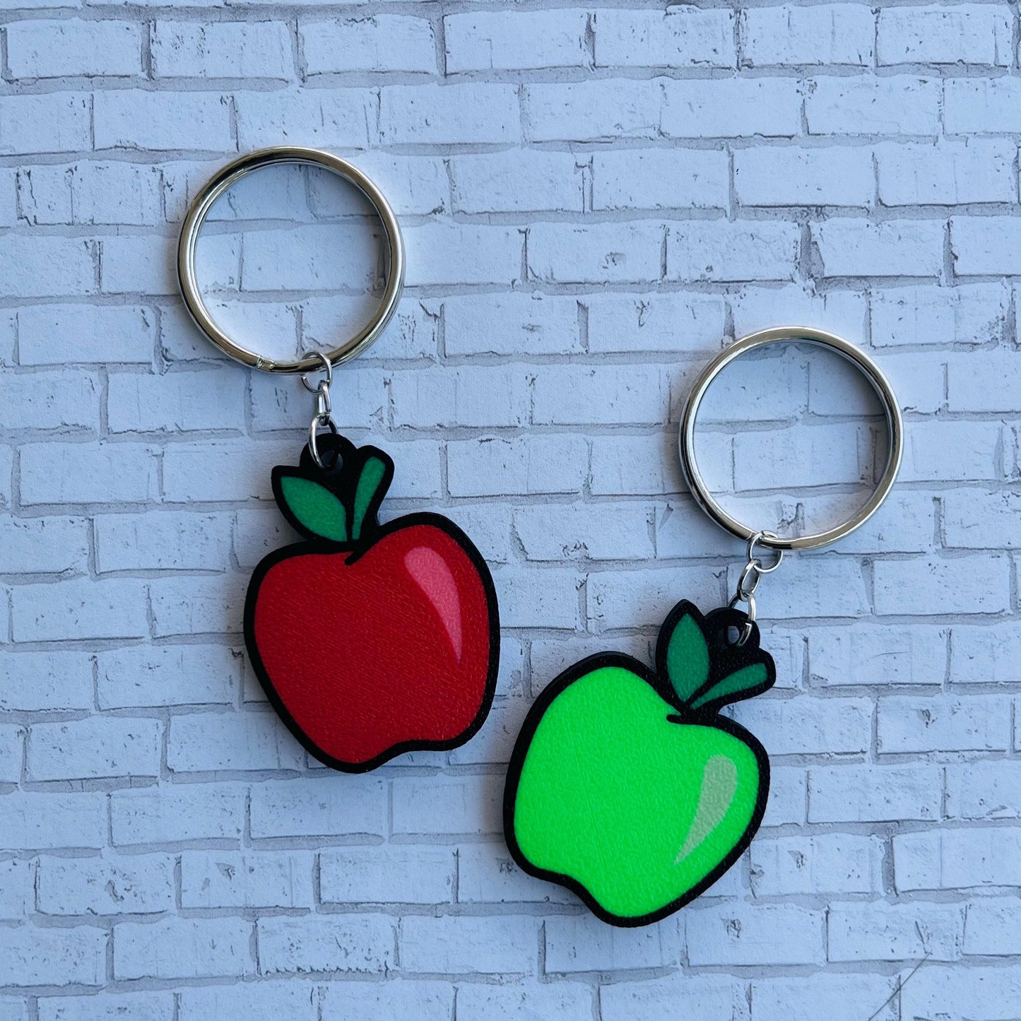 3D Printed Apple Keychains