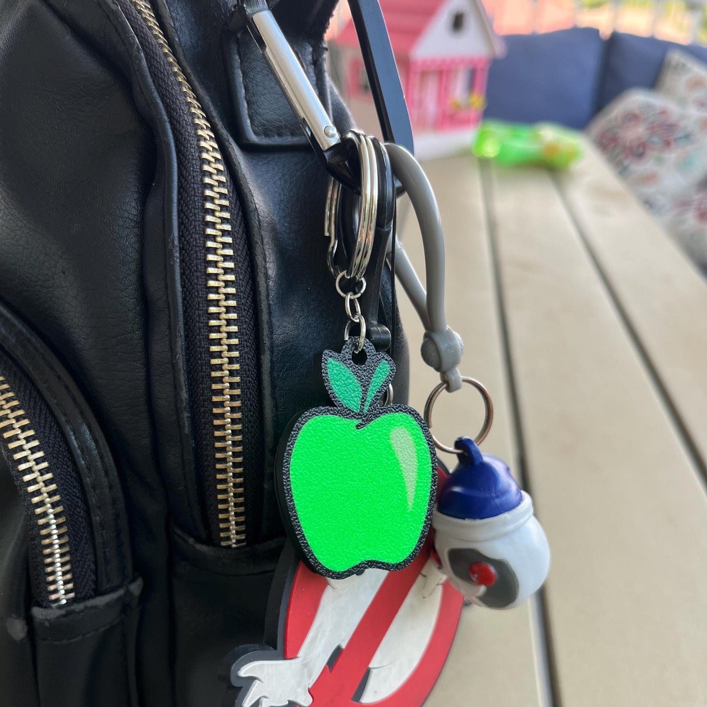 3D Printed Apple Keychains