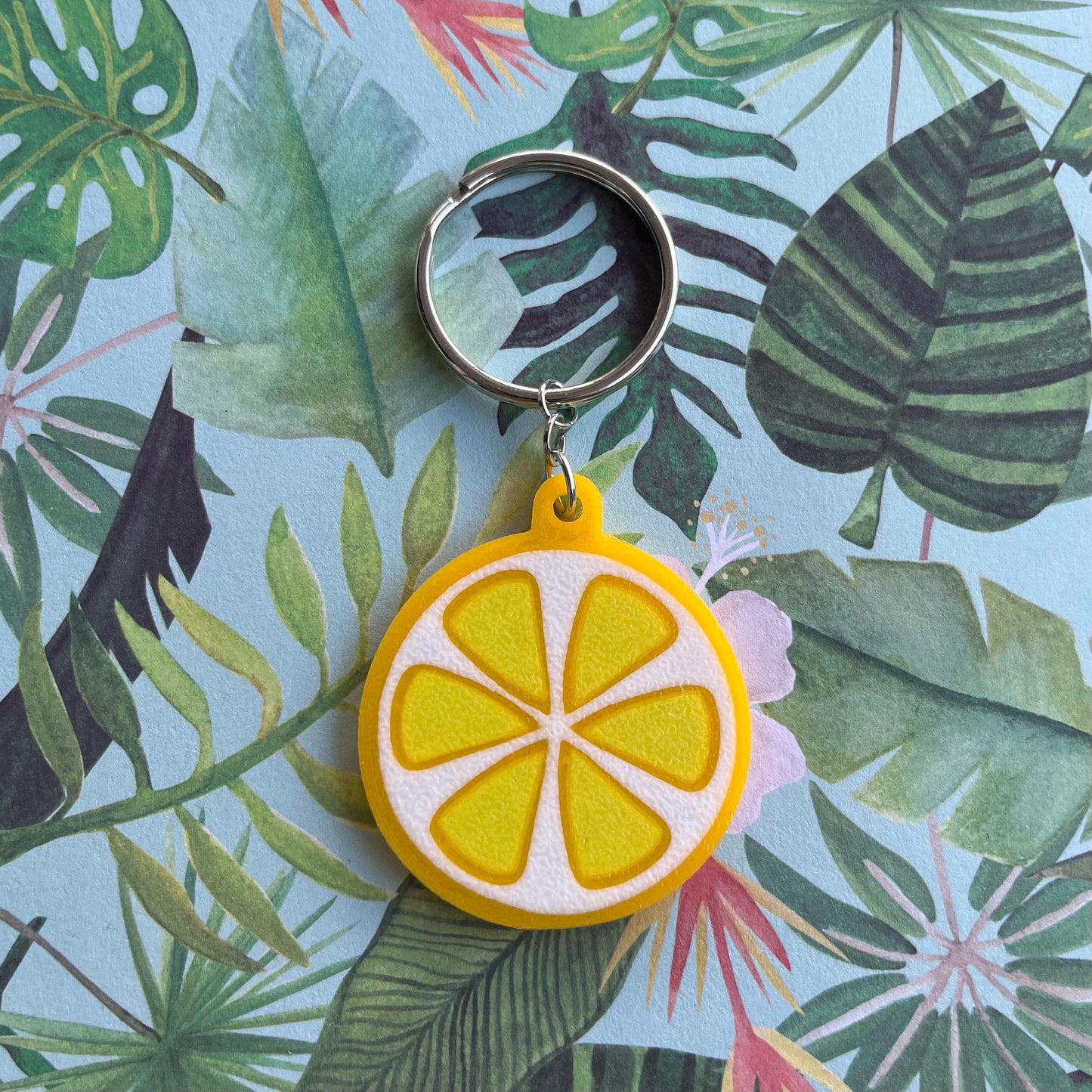 3D Printed Citrus Fruit Keychains
