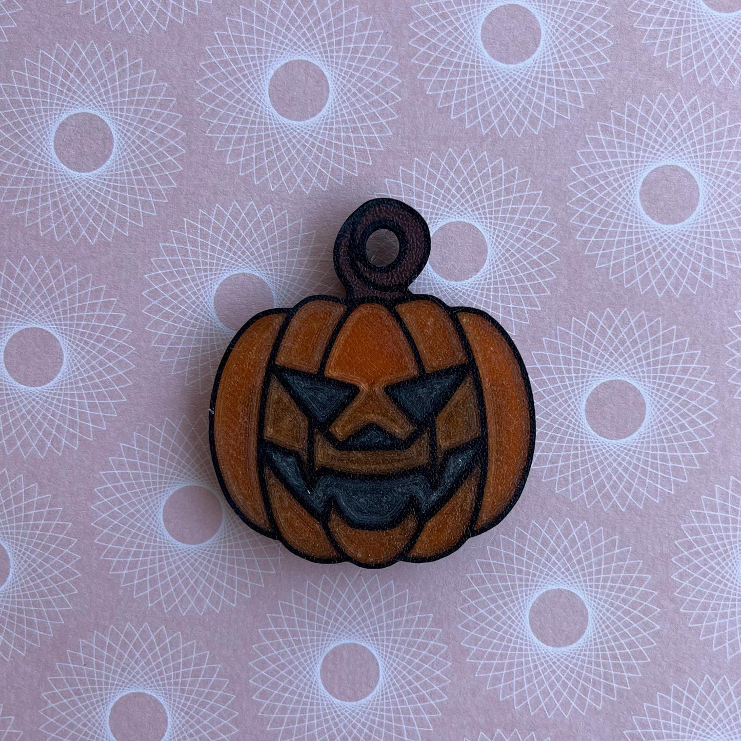 3D Printed Jack O Lantern Magnet