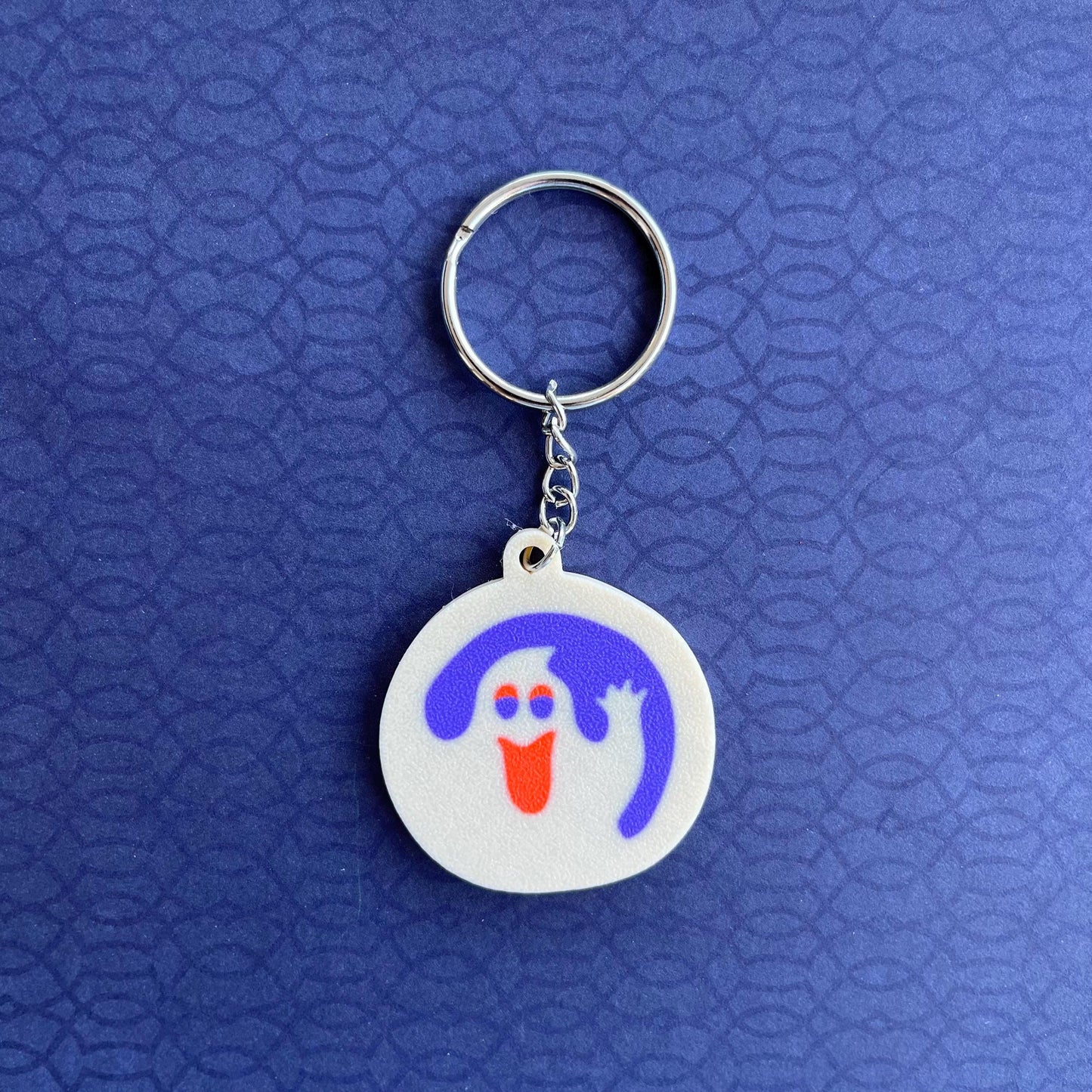 3D Printed Spooky Cookie Keychain