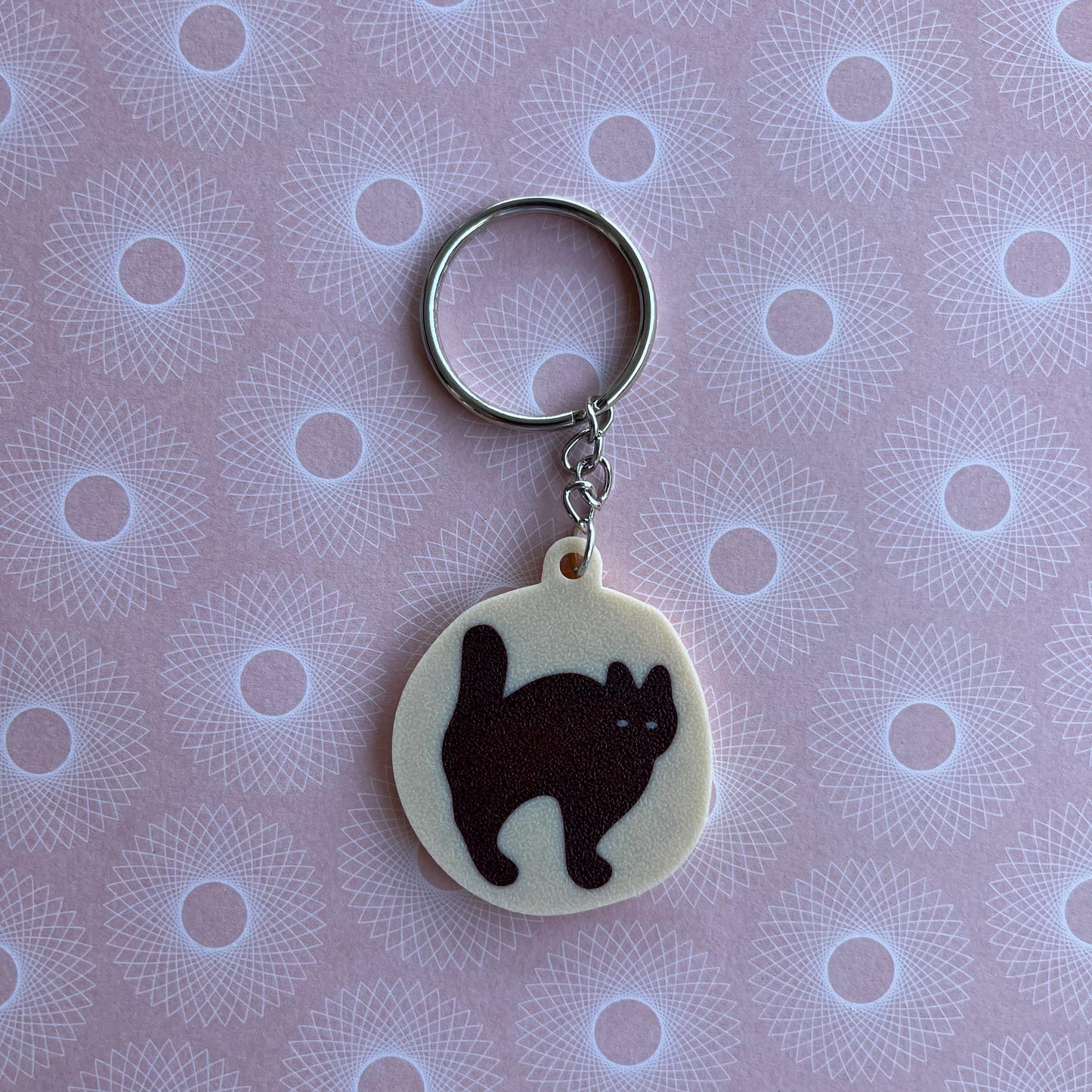 3D Printed Spooky Cookie Keychain