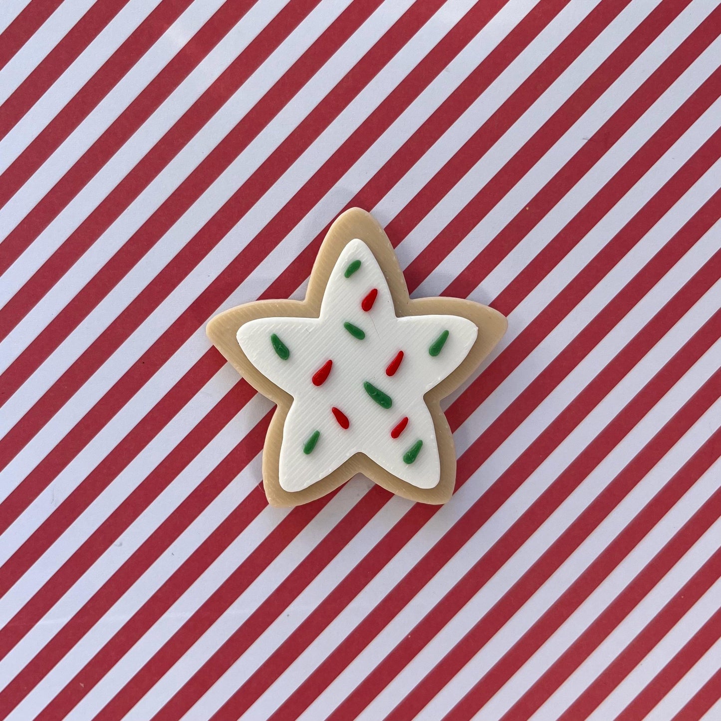 3D Printed Christmas Cookie Magnet