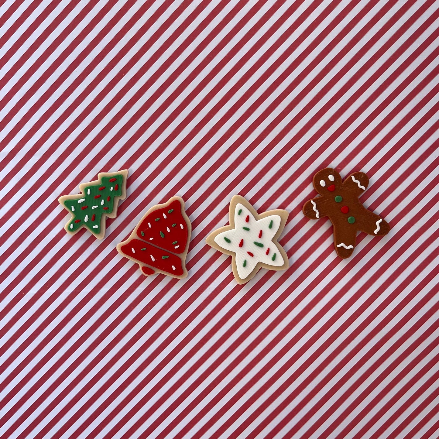 3D Printed Christmas Cookie Magnet