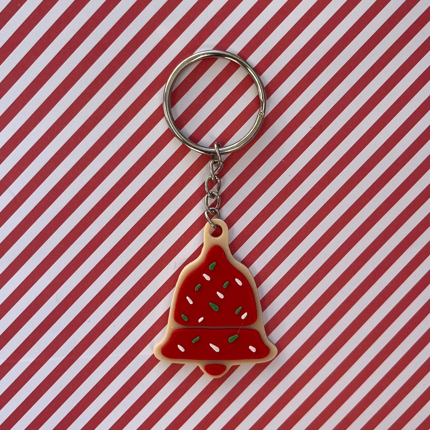 3D Printed Christmas Cookie Keychain