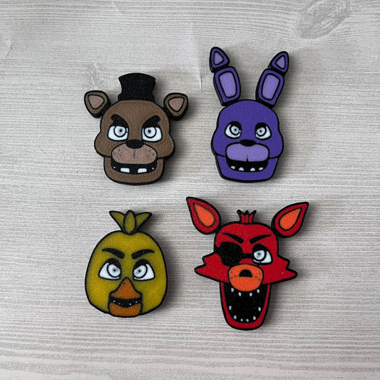 3D Printed FNAF Magnets